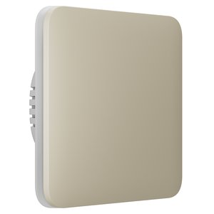 AJAX 101874.140.IV3 CenterButton (1-Gang) Central Touch Button for 1-Gang LightSwitch, Ivory