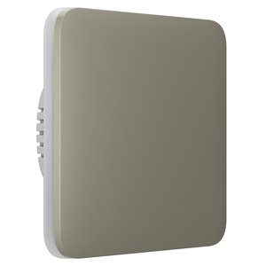 AJAX 101877.140.OL3 CenterButton (1-Gang) Central Touch Button for 1-Gang LightSwitch, Olive