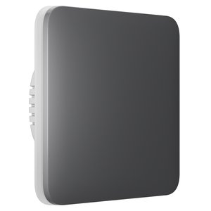 AJAX 101873.140.GR3 CenterButton (1-Gang) Central Touch Button for 1-Gang LightSwitch, Grey