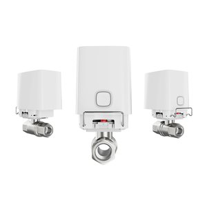 AJAX 65145.146.WH3 WaterStop 1/2" (DN15) Wireless Water Shutoff Valve, Jeweller, White