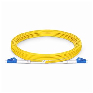 CP Technologies GLCLC4012ASD2BPT-500F Câble de raccordement fibre optique duplex OM4, LC/UPC à LC/UPC, 500'