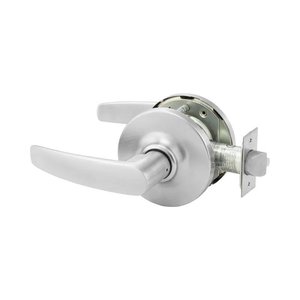 SARGENT 10XU15-LP-BSP 10X Line Bored Lock, Black Suede Powder Coat