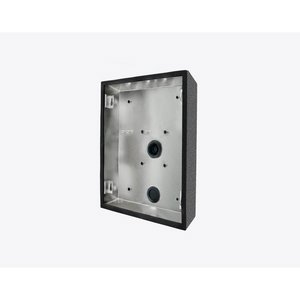 DoorBird 423911680 D2107V/D2108V/D2110V Surface-Mounting Housing Backbox for IP Video Door Station, Stainless Steel DB 703