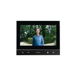 DoorBird 429614011 A1103 IP Video Indoor Station, 7" True IPS Touch Display, Black