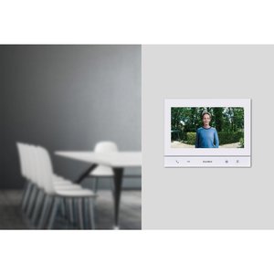 DoorBird 429614042 A1103 IP Video Indoor Station, 7" True IPS Touch Display, Polar White