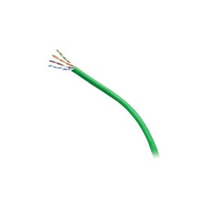 C2G C2G56035 CAT6 Bulk Unshielded (UTP) Ethernet Network Cable with Solid Conductors, Riser CMR-Rated, 1000' (304.8m), Green