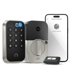 Yale YRD410-F-WF1-BSP Assure Lock 2 Touchscreen Smart Lock with Wi-Fi, Black Suede