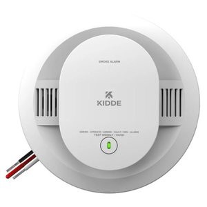 Kidde 21031482 DETECT Hardwired Smoke Alarm with AA Battery Backup