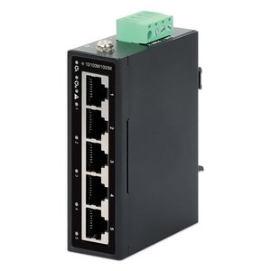 Intellinet 509480 Industrial 5-Port Gigabit Ethernet Switch