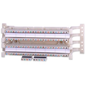 Signamax WBK-50PRL4 CAT5e 50-Pair Kit with Mounting Legs, (10) 4-Pair, (2) 5-Pair Connecting Blocks and 1 Designation Label