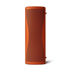 KEF MUOOM HiFi Bluetooth Speaker, IP67, Orange Moon