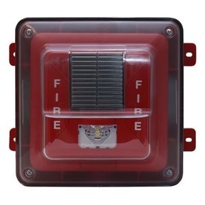 Secutron ENCL-SPPS-WP Enclosure for Weather Protected SPPS Series, Red