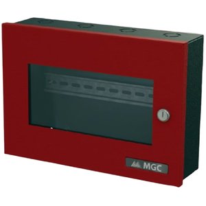 Secutron MMX-BB-4002R Back Box for 1 or 2 MRI-4000-M Series Modules, Red