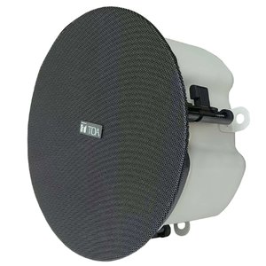 TOA F-3082LU2-AM Low Profile Ceiling Mount Speaker, 8"