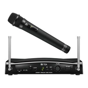 TOA WS-5225-AM RM1D00 5000 Series 16-Channel UHF Wireless Microphone System with Handheld Transmitter