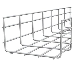 Cablofil CF105/150IN316L Wiremesh Cable Tray, 4"H x 6"W x 120"L, Stainless Steel