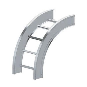 Cablofil LD-4A-90VO12-12 4H 90º Outside Vertical Runway, 12" Radius 12W (TRA), Aluminum