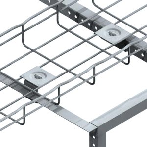 Cablofil RB112KITEZ Rack Bracket Kit-Ez, 10-Bag, Carbon Steel, Electroplated Zinc