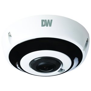 Digital Watchdog DWC-XFFA12Ai 12MP MEGApix Fisheye IP Camera with Built-in AI, 360° Room Coverage, 1.5mm Lens, 70' Range Smart IR