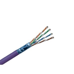 Paige 710636ABL CAT6A 23/4 UTP Solid Plenum Cable, 1000' Pull Box, Blue