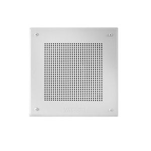 Valcom VIP-428A-V4 VIP-428A Series IP 8" Square Faceplate for Speaker, White