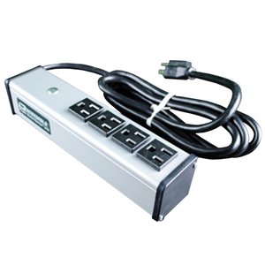 Wiremold UL101BD 4-Outlet Compact Power Strip, 15A, 15' Cord