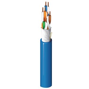 Belden 10GXM130071001 10GXM Category 6A Cable, 4-Pair, 0.230", U/UTP, CMP
