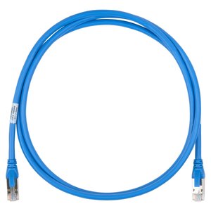 Belden C6F1106006 CAT6+ 24AWG 4-Pair Shielded Modular Cord, CMR, T568A/B-T568A/B, 6', Blue