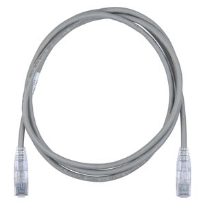 Belden CAD1109007 10GX CAT6a 28AWG UTP Patch Cord, CMR, 7', White