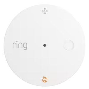 Ring B0CL5MMTDB Smoke and CO Listener Alarm Sensor, White