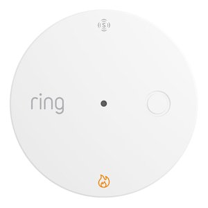 Ring Temperature and Humidity Sensor for Indoor Climate Monitoring, White (B0FPGRQ7BL)