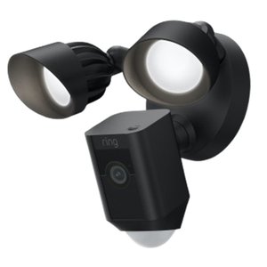 Ring Floodlight Cam Plus, Wired,  2nd Gen, Black (B0FWDS4W4V)