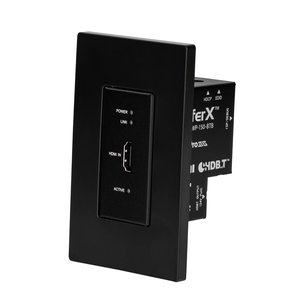 AVPro Edge AC-CXWP-150-BKT-B ConferX Long Distance 150m HDMI Wall Plate Extender Kit, Black