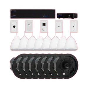 Episode EA-COM-EBMS-BND-M-WH Business Music Solution Commercial Audio Bundle, Medium, White