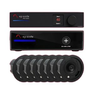 Episode EA-COM-EBMS-BND-SM Ensemble audio commercial Business Music Solution, petit, noir