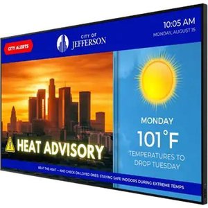 Planar 998-4236-00 UltraRes P Series 55" UHD 4K HDR Touchscreen Commercial Monitor