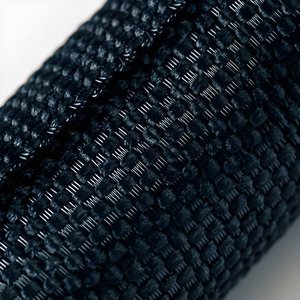 Techflex F6W0.25BK200 1/4" F6 Woven Wrap Self‑Closing Cable Sleeving, 200' Spool, Black