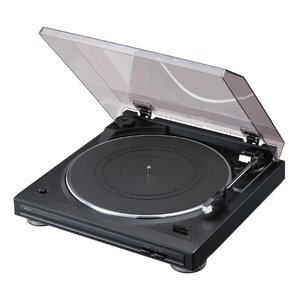 Denon DP29F Belt-Driven Analog Turntable, Built-in Phono Equalizer, Black