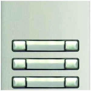 Alpha N3260/AL Nexa GB2 Series 6-Button Panel Module, Aluminum