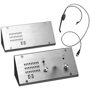 Alpha SC-300MHS Counter Mount Intercom System with Wireless Headset, 18VDC Power Supply
