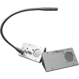 Alpha TTU-3-X-24 Counter Mount Intercom, 24" Removable Microphone, 15VDC Power Supply