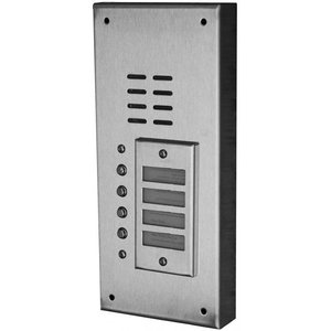 Alpha VI644S04 4-Button Economy Panel-Surface, Stainless Steel
