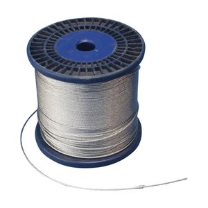 nVent CADDY SLC15L50MSP 1.5mm Steel Wire Rope, Electrogalvanized, 164' Spool