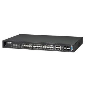 ComNet CWGE28MS Commercial Grade Managed Layer 2+ Ethernet Switch with (20) 100/1000Base-FX SFP + (4) Gbps Combo + (4) 1000BASE-FX SFP Ports