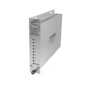 ComNet FDC8ISOTS1 8-Channel Optically Isolated Contact Closure Transmitter, 1() ST Port, DIN Rail Mountable