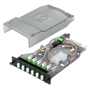 Cleerline CTG-MTLC12-SMA-B2 HD MTP Elite 12-Fiber Cassette, SM(OS2), 1x12F MTP Male to 12 Duplex LC/APC, Type B2