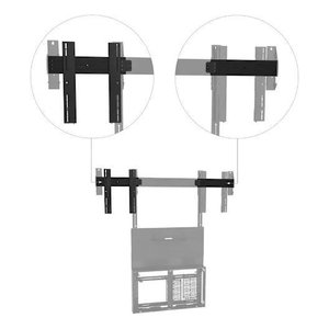 Chief TFSA2L Tempo Floor Support Large Dual Display Accessory for 55"–75" Displays