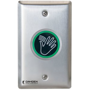 Camden CM-241/40 ValueWave+ Single-Gang Microwave Hands-Free Touchless Switch, Blank Faceplate, CM-34BL Compatible