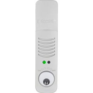 Camden CX-DA810-KD Battery Door Prop Alarm, Keyed Different, Grey