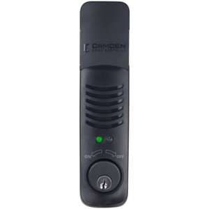 Camden CX-DA810W-BK-KD Battery Door Prop Alarm Weatherized, Keyed Different, Black